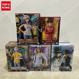 1円〜 未開封 ONE PIECE DXF THE GRANDLINE SERIES エッグヘッド モンキー・D・ルフィ THE 出航 サボ 他