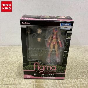 1円〜 未開封 figma 031 プラレス3四郎 桜姫 原作版 JPWAタッグトーナメントver.