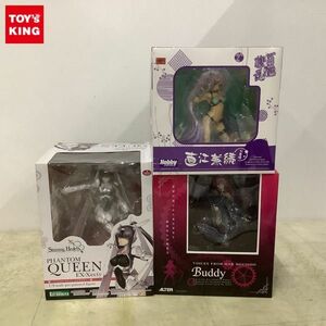 1円〜 未開封含 ホビージャパン 1/8百花繚乱 直江兼続 水着版 コトブキヤ1/8シャイニング・ハーツ ファントム クイーン イグゼクティ他