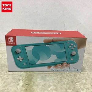 1円〜 動作確認/初期化済 Nintendo Switch Lite HDH-001 本体 ターコイズ