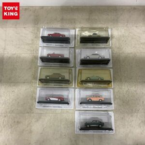 1円〜 1/43 国産名車コレクション 三菱 ランサー 1600 GSR 1973、ニッサン スポーツ S211 1959 等