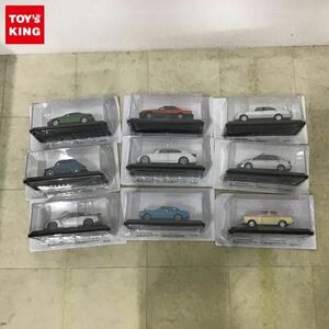 1円〜 未開封 アシェット 国産名車コレクション 1/43 トヨタ セリカ 1600GT 1970 ダットサン ブルーバード 1961 他