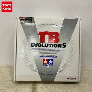 1円〜 タミヤ 1/10 電動RC 4WDレーシングカーシャーシキット TB エボリューション5