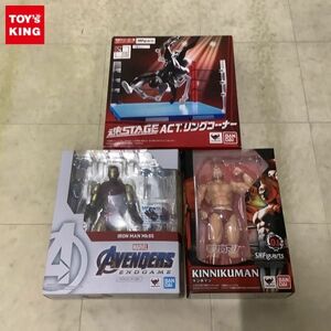 1 jpy ~ unopened . Bandai S.H.Figuarts Ironman Mark 85, Kinnikuman etc. 