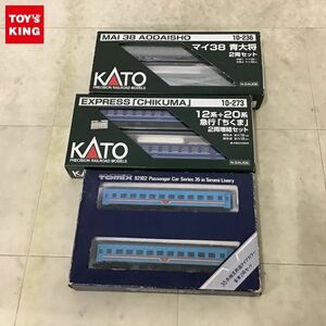 1円〜 KATO Nゲージ 10-236 マイ38 青大将 2両セット TOMIX 92102 35系樽見鉄道タイプカラー 客車2両セット 他