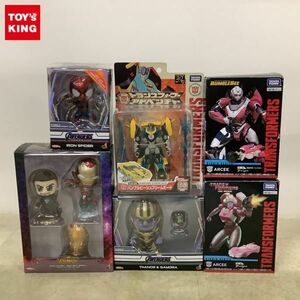 1 иен ~ нераспечатанный . Takara Tommy др. Transformer a-si- hot игрушки Avengers / end игра железный * Spider и т.п. 