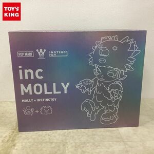 1円〜 破損 欠品 POP MART MOLLY × INSTINC TOY inc MOLLY