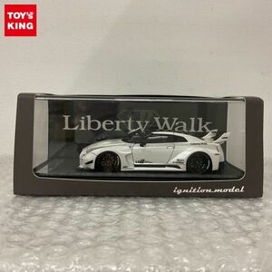 1円〜 イグニッションモデル 1/43 LB-シルエットワークス GT ニッサン 35GT-RR ホワイト