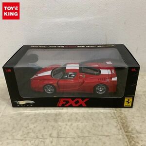 1円〜 マテル ホットウィール エリート 1/18 フェラーリ FXX レッド × ホワイト