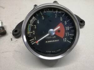  Kawasaki A1 Samurai tachometer setsuto dent equipped 