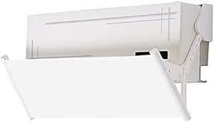 Mr.You 改良版 エアコン風よけカバー エアコン用風よけ板 多角度調整可能 多通気孔 均一導風 冷房暖房通用 風向きと角度調整