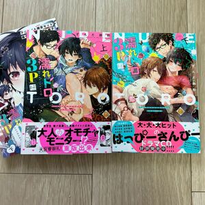 濡れトロ3P 上下 アニメイト有償特典小冊子付き ずんだ餅粉