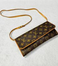 ♪ LOUIS VUITTON ルイヴィトン モノグラム ポシェットツインGM ショルダーバッグM51852 / 265858 / 515-14 _画像5