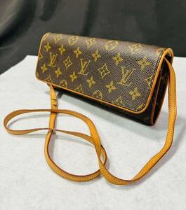 ♪ LOUIS VUITTON ルイヴィトン モノグラム ポシェットツインGM ショルダーバッグM51852 / 265858 / 515-14 