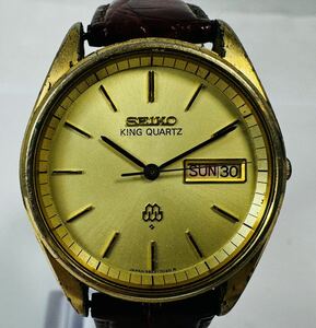  β SEIKO セイコー キング クオーツ 9923-702B メンズ腕時計/266906/521-36