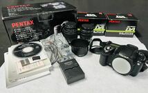 ◎ PENTAX K10Dデジタルカメラ /レンズ2個 付属品多数 /防湿庫保管品 / 265599 / 515-7_画像1