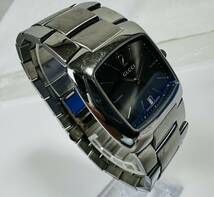 ● GUCCI グッチ 8500M スクエア クオーツ グレー文字盤 メンズ腕時計 （コマ付）/265633/515-51_画像3