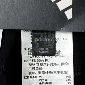 新品 アディダス ゴルフ ツイル ストレッチ テーパード パンツ 92 春夏 adidas GOLF ボトムス ゴルフウェア メンズ 黒 ブラック ◆CC2188Dの画像10