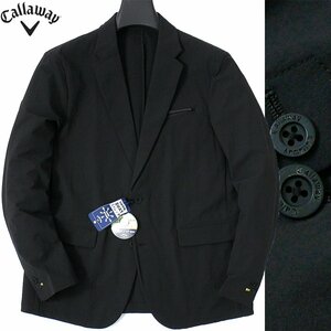  new goods Callaway Callaway Golf 8WAY stretch tailored jacket LL black GOLF Golf wear men's black *SW1571C