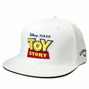  новый товар Callaway Callaway Golf Toy Story колпак шляпа flat tsuba размер свободный сотрудничество спорт Logo вышивка белый белый *CN1932
