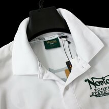 新品 Norton ノートン ゴルフ 鹿の子 半袖 ポロシャツ M 春夏 GOLF シャツ 吸水速乾 UVカット ロゴ刺繍 メンズ ウェア ◆CG2302A_画像4