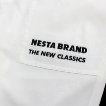 新品 NESTA ネスタ ゴルフ 4WAY ストレッチ パンツ L 春夏 GOLF エンボス 総柄 ボトムス ゴルフウェア メンズ 吸水速乾 刺繍 白 ◆SL712B_画像7