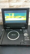 【ワンセグチューナー内蔵ポータブルDVDプレーヤー】AVOX■アボックス■ADP-T7500 CDB■デジタル放送も楽しめる■ 中古■動作確認済_画像6