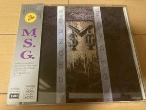 MCAULEY SCHENKER GROUP / M.S.G. записано в Японии с поясом оби Michael *shen машина 
