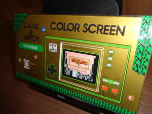  бесплатная доставка!!! игра & часы цвет экран Zelda. легенда ( новый товар нераспечатанный )