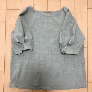 natural couture 半袖　サイズＦ　グリーン