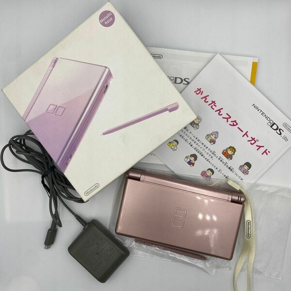 Nintendo DS 本体 美品 ニンテンドーDS LITE メタリックロゼ Lite 任天堂 ピンク
