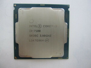 CPU intel Core i3-7100 3.90ＧＨz SR35C 　 動作品