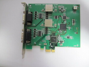 CONTEC絶縁型シリアル通信ボード COM-2PC-PE NO.7409A 動作品