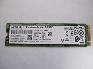 LITE-ON M.2 SSD CV8-8E128-HP 128GB　　 動作品