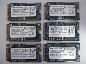 M.2 SSD SATA Flash Drive 32GB が　6枚セット　 動作品 