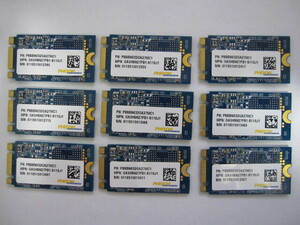 PHISON 　M.2 SSD PSSBN032GA27MC1 32GB が9枚セット 動作品 