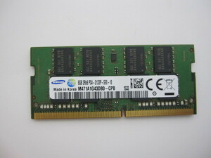 SAMSUNG PC4-2133P ノート用メモリ- 8GB　　 完動品