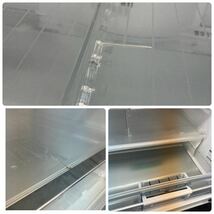 稼動品 日立 HITACHI ノンフロン冷凍冷蔵庫 R-X5700F(x)型 真空チルド ガラストップ クリスタルミラー 2016年製 6ドア _画像10