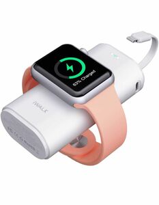 iWALK Apple Watch充電器 モバイルバッテリー ワイヤレス充電 9000mAh大容量 未使用品