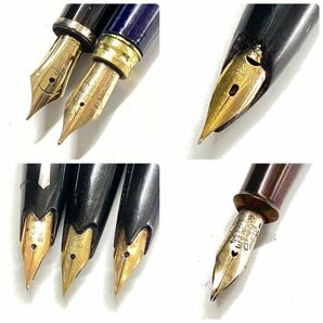 CDM938T 万年筆 PILOT パイロト/PLATINUM プラチナ/Mont Blanc モンブラン/SAILOR セーラー 他 20本 ペン先18K×4/14K×3/21K×1 まとめの画像7