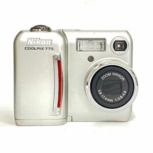 CDM826K Nikon ニコン Coolpix 775/E775 コンパクトデジタルカメラ シルバー系