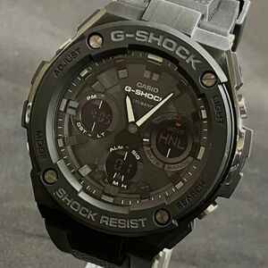 CEM810K CASIO カシオ G-SHOCK Gショック GST-W100G アナデジ タフソーラー 電波ソーラー メンズ腕時計 ブラック系