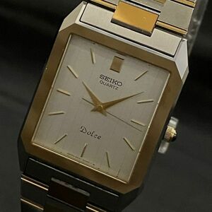 CEM827H SEIKO Seiko DOLCE Dolce 9521-5031 quarts men's wristwatch silver × gold group 