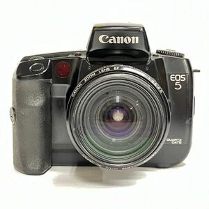 CEM005H CANON キャノン EOS5 一眼レフフィルムカメラ/レンズ CANON ZOOM LENS EF 28-105mm 1:3.5-4.4 ブラック系