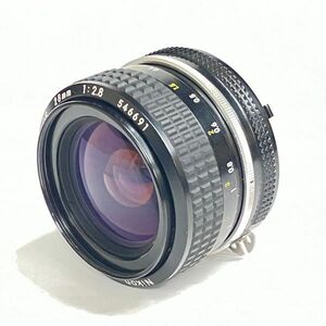 CEM038H Nikon ニコン レンズ Nikkor F 28mm f/2.8 1:2.8 ブラック系