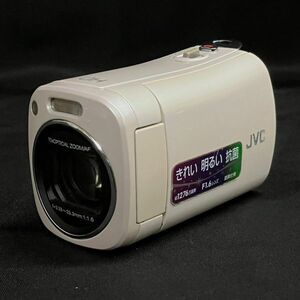 CEM079K JVC デジタルビデオカメラ Baby Movie GZ-N1-W ハイビジョンメモリームービー 2013年製 ホワイト系