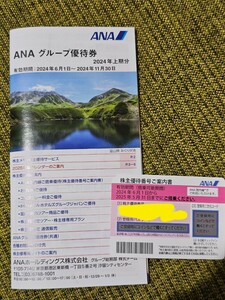 【最新】ANA株主優待券1枚 グループ優待券1枚 ANA全日空 全日空 株主優待