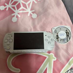 [ утиль ]PSP корпус PSP-3000PW жемчуг * белый [ PlayStation * портативный ] Persona 3 soft имеется 