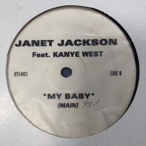 i 12インチ Janet Jackson feat. Kanye West MY BABY LP レコード 5点以上落札で送料無料