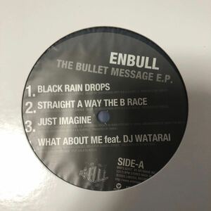 i 12インチ Enbull The Bullet Message E.P. LP レコード 5点以上落札で送料無料